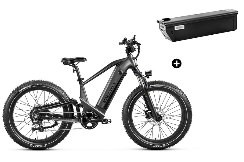 Bundle Sale - Magicycle Deer Step-over E-Bike With An Extra 20Ah Battery