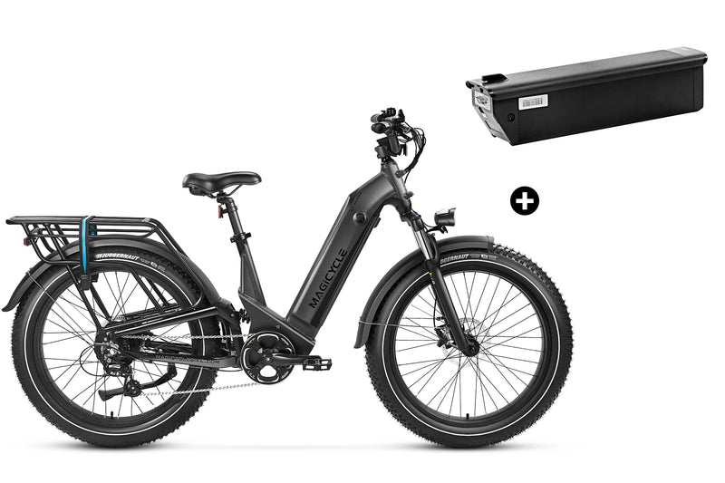 Magicycle Deer E-Bike with extra 20Ah battery for longer rides