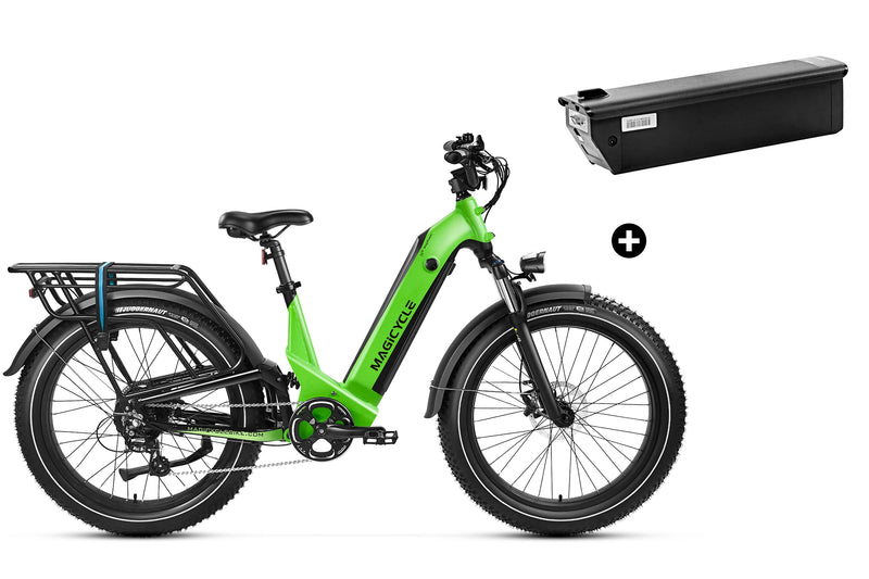 Magicycle Deer Step-Over Full Suspension Ebike SUV - Touring Version