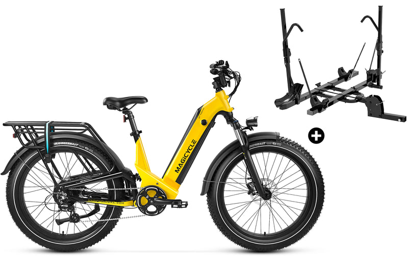 Magicycle Deer Step-Over Full Suspension Ebike SUV - Touring Version