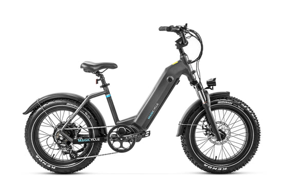 Magicycle Ocelot Step Thru Fat Tire Electric Bike with powerful motor