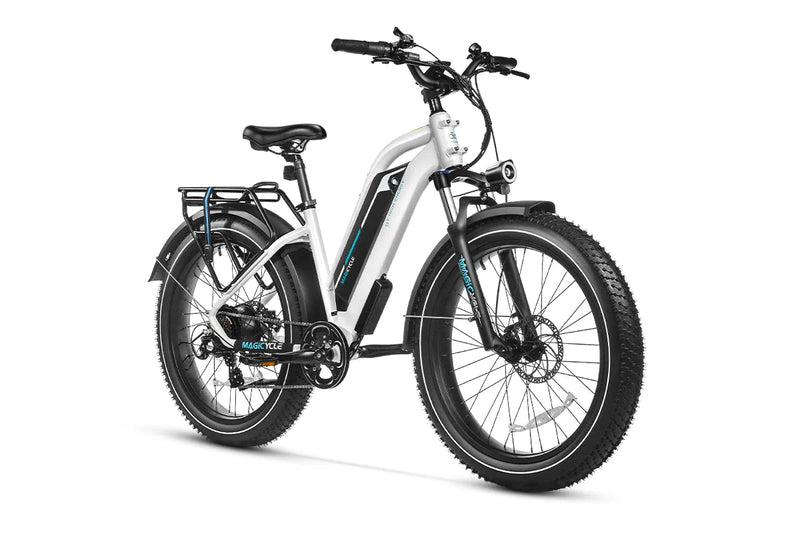 electric bikes cruiser pro white for sales