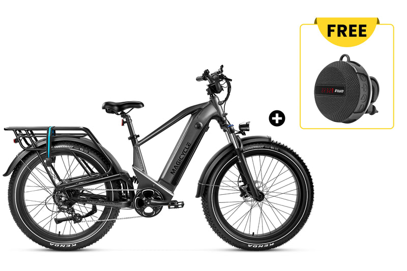 Magicycle Deer Step-Over Full Suspension Ebike SUV - Touring Version