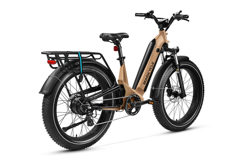 Magicycle Deer Step-Over Full Suspension Ebike SUV - Touring Version