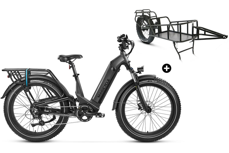 Magicycle Deer Step-Over Full Suspension Ebike SUV - Touring Version