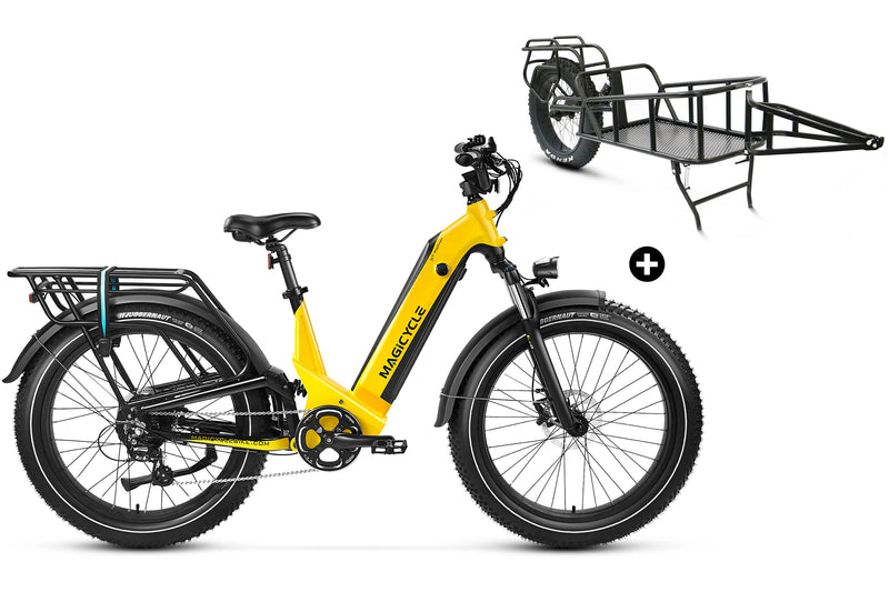 Magicycle Deer Step-Over Full Suspension Ebike SUV - Touring Version