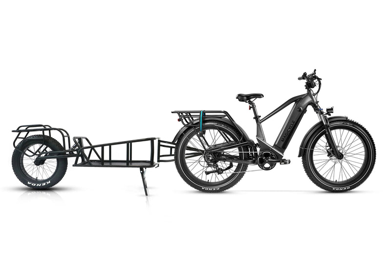 Bundle Sale - Magicycle Deer Step-over E-Bike With A Cargo Trailer