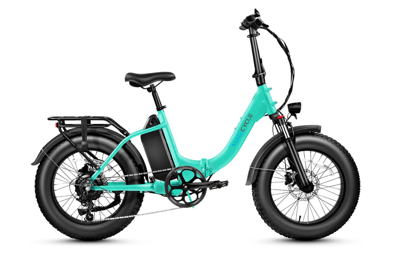 Jaguarundi 48V Folding Step-Thru Fat Tire Ebike