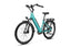 Teal Magicycle CT-1 Commuter Ebike with rear rack for urban commuting.