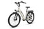 Magicycle CT-1 Commuter Ebike in stylish white with a sturdy frame, ideal for city travel.