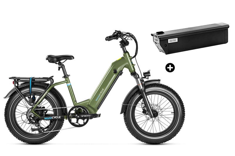 Bundle Sale - Magicycle Ocelot Pro E-Bike With An Extra 20Ah Battery