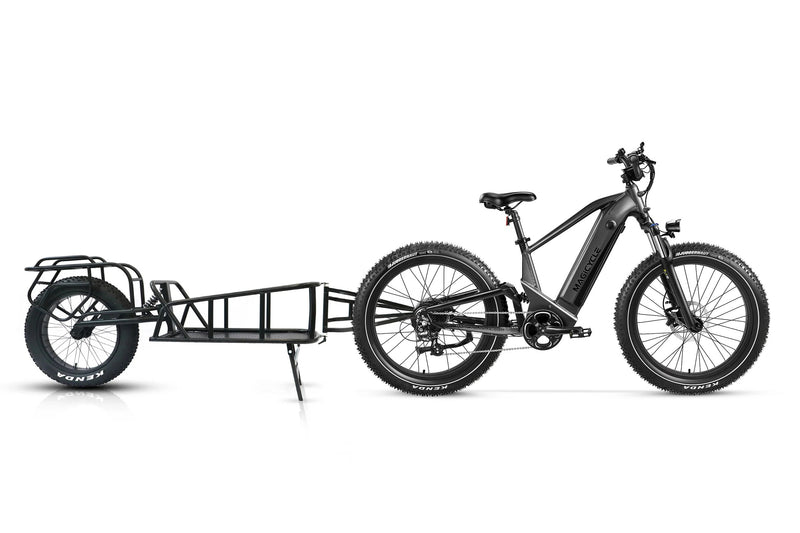 Bundle Sale - Magicycle Deer Step-over E-Bike With A Cargo Trailer